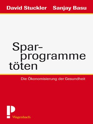 cover image of Sparprogramme töten